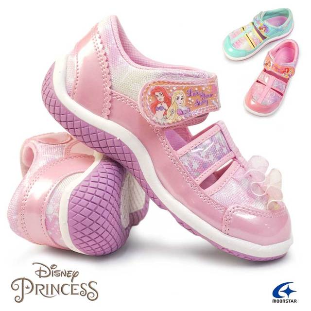 ディズニー プリンセス サンダル DN C1331 キッズ 軽量 マジック