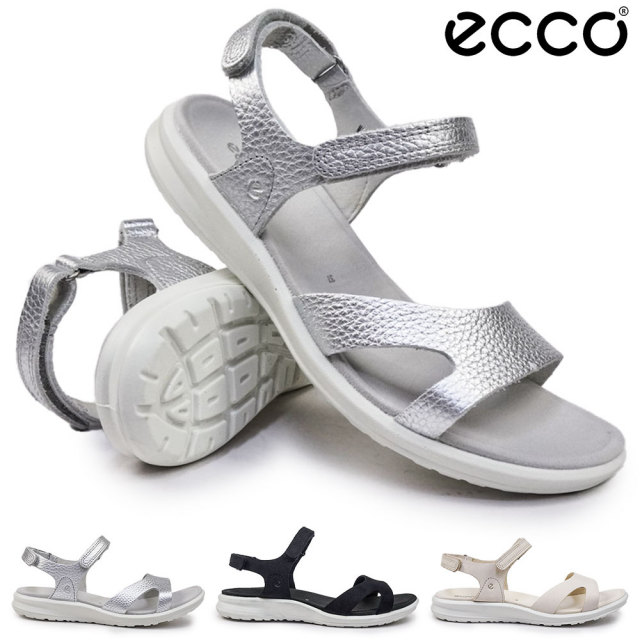 【ブラックフライデー】エコー 靴 レディース サンダル ECCO CRUISE II SANDAL 3 STRAPS 821883 ストラップサンダル 軽量 本革 レザー ECCO25春夏新作