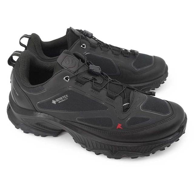 エコー 靴 防水 アウトドアシューズ スニーカー メンズ レセプター Receptor Xp Men 854334 ゴアテックス GORE-TEX 26秋冬新作 ECCO Receptor Xp Men/51094（BLACK／BLACK／BLACK）