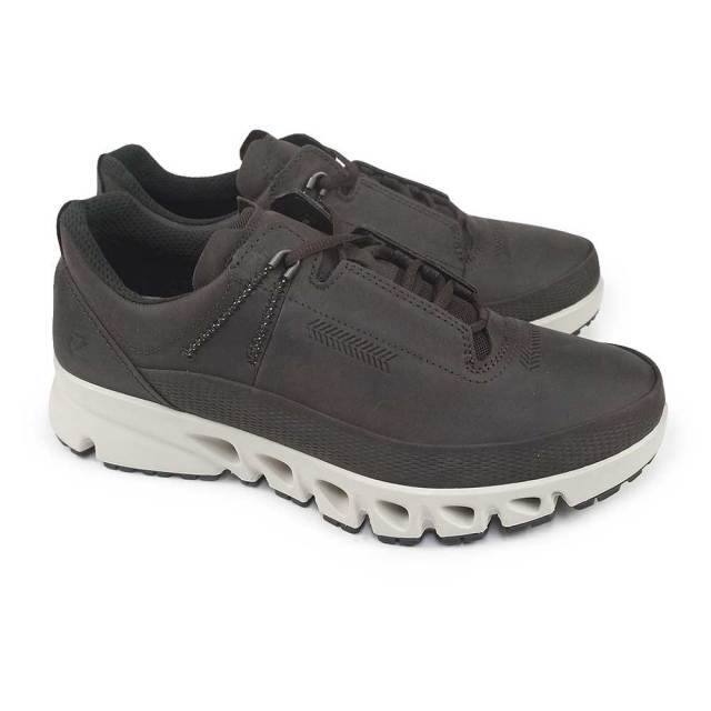 【オータムセール】エコー 靴 防水 スニーカー メンズ レザー マルチベント 880124 ゴアテックスサラウンド GORE-TEX 26秋冬新作 ECCO MULTI-VENT