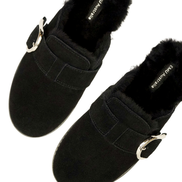 ウィンターセール】エミュオーストラリア ムートンサンダル 厚底