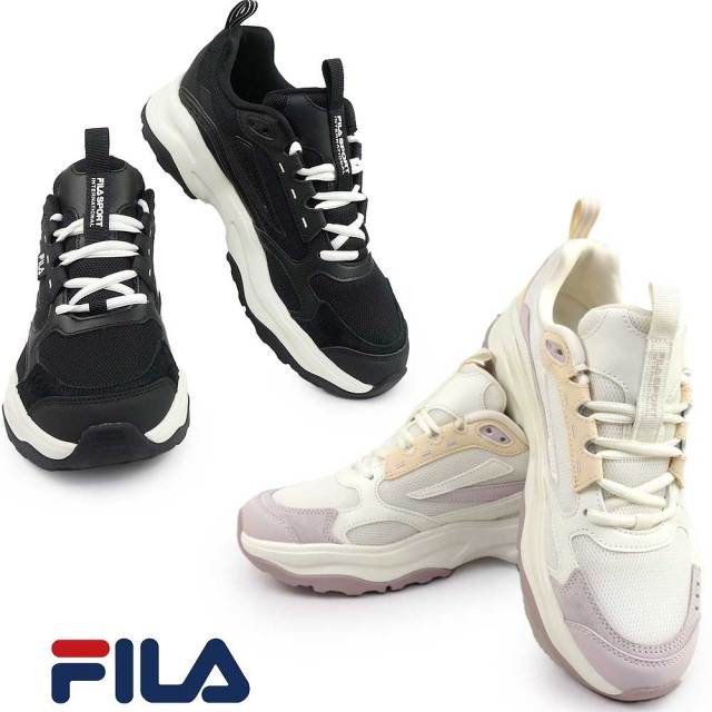 フィラ スニーカー 厚底 レディース メンズ ウッドブロック v2