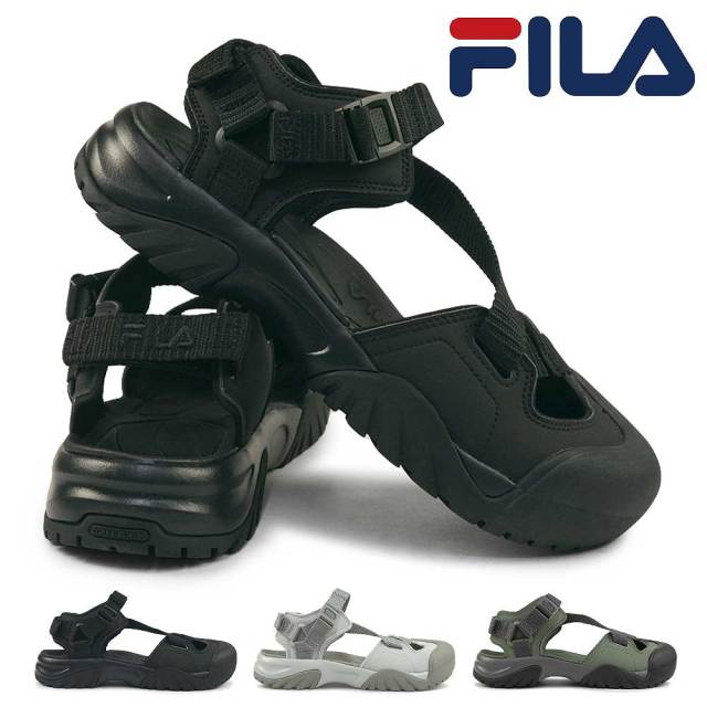 フィラ サンダル ピエト SD 1SM02602G メンズ レディース カジュアルサンダル FILA PEITO SD