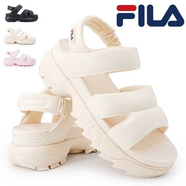【決算セール】フィラ 厚底 サンダル レディース ディスラプター バブルサンダル FM0101018 26春夏新作 FILA DISRUPTOR BUBBLE SANDAL