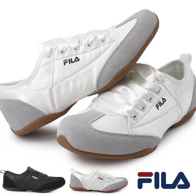 フィラ スニーカー レディース フィラ バレー FM0101022 シューズ 薄底 バレーシューズ リボン 26春夏新作 FILA BALLET