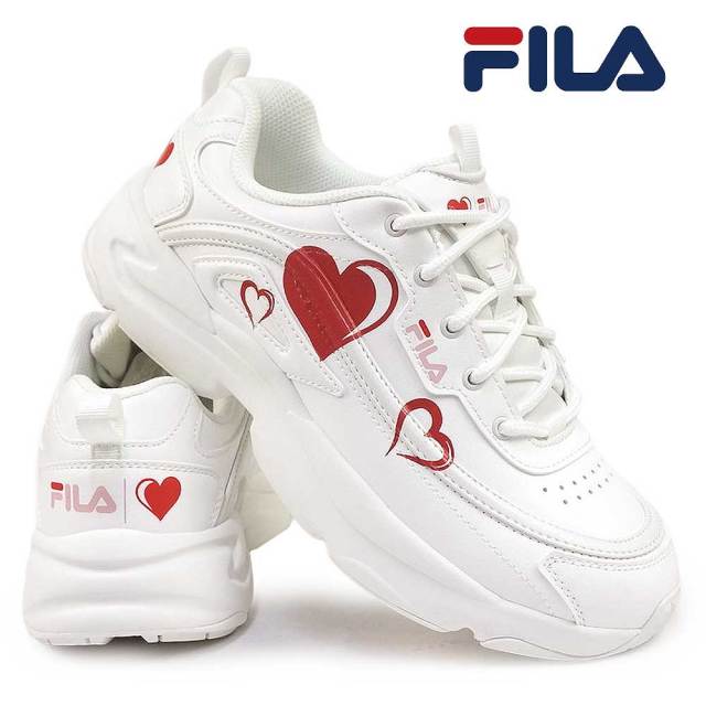 フィラ スニーカー レディース レイトナ ハート UFW25078 厚底 軽量 25秋冬新作 FILA RAYTONA HEART