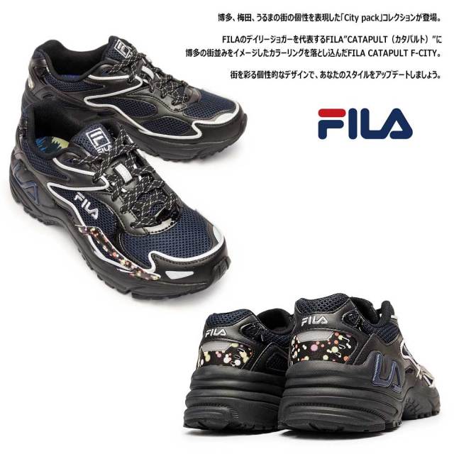 FILA カジュアルシューズ 25cm CATAPULT FILA スニーカー フィラ Catapult Shine フィラカタパルト