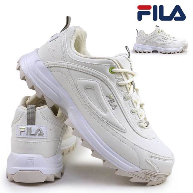 【決算セール】フィラ スニーカー レディース ディストーター プレミアム WFW24025 メンズ 厚底 シャークソール FILA Distorter Premium