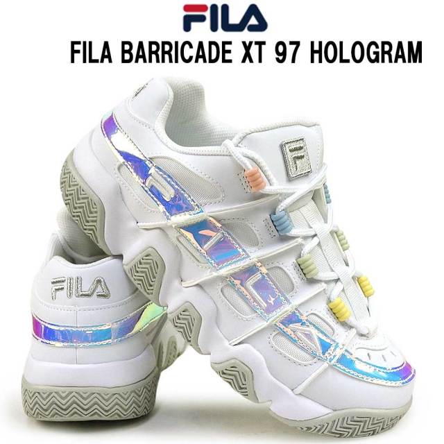 フィラ 厚底スニーカー バリケード XT97 ホログラム WFW25058