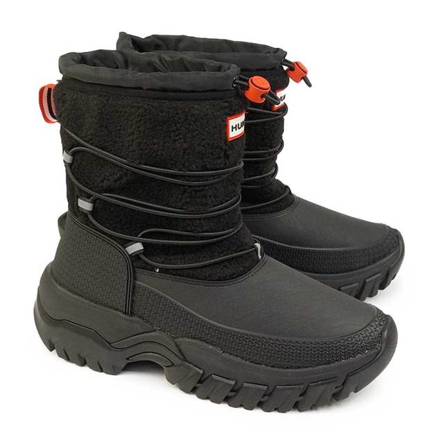 新品未使用】HUNTER スノーブーツ ショート丈 防寒 防水 27cm