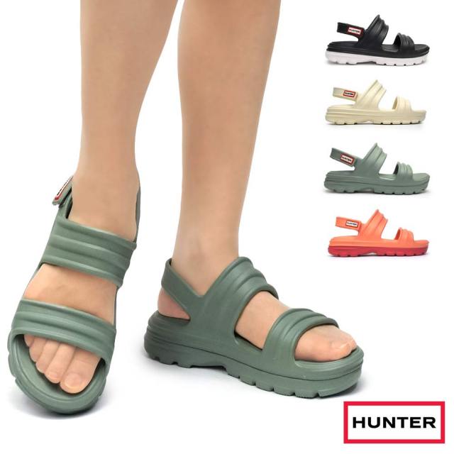 ハンター レディース WFD4036EVA ブルーム アルゲー フォーム サンダル ビーガン アオコ 軽量 HUNTER WOMENS BLOOM ALGAE FOAM SANDAL WFD4036EVA