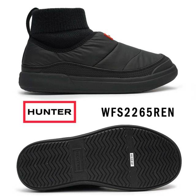 ハンター レディース ブーツ スリッポン スリッパ WFS2265REN イン