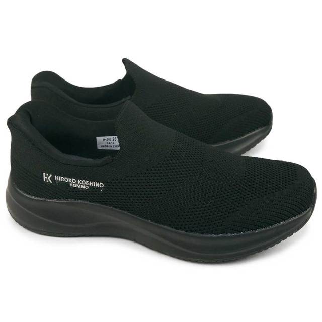 ヒロココシノ メンズ スニーカー HR4002 ハンズフリー スリッポン 手を