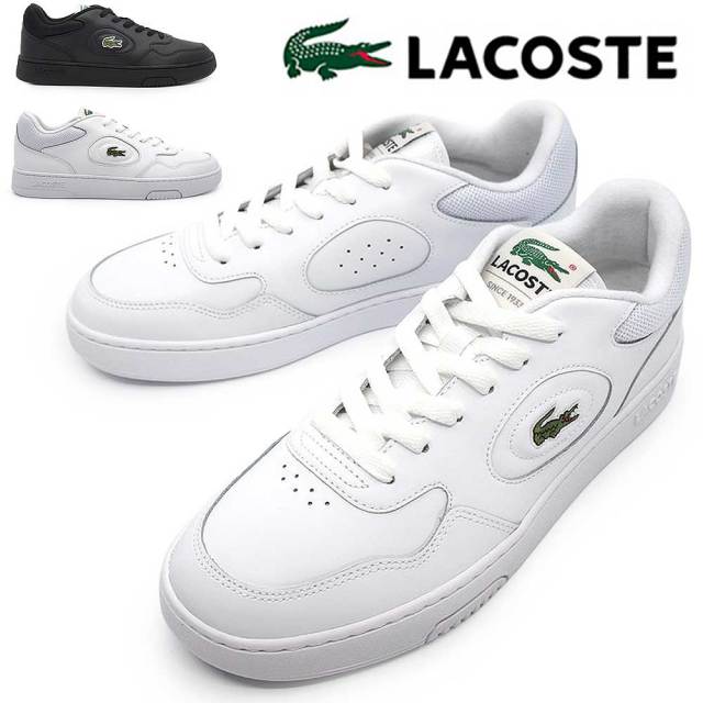 ラコステ スニーカー ラインセット LINESET 223 1 46SMA0045 メンズ 本革 レザー コートシューズ LACOSTE LINESET LINESET 223 1 SMA