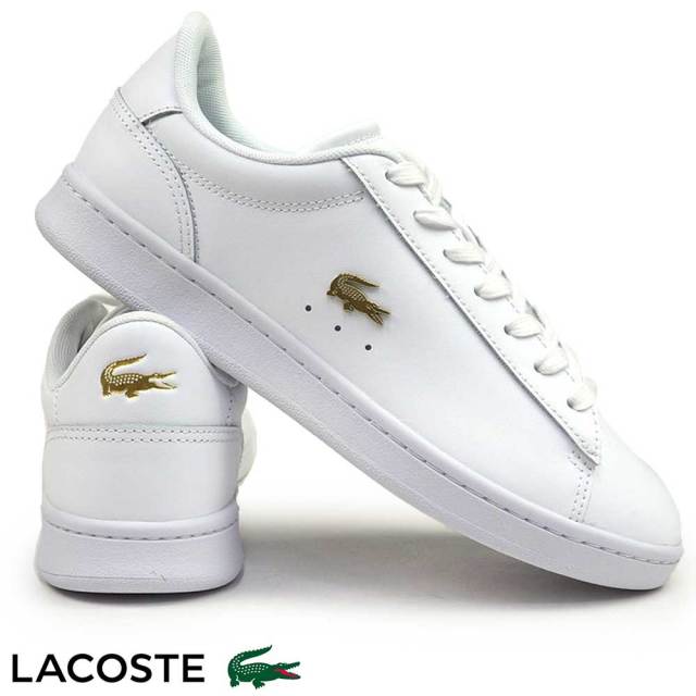 【サマーセール】ラコステ スニーカー レディース カーナビー SET 224 1 SFA 48SFA0012 レザー カジュアル LACOSTE CARNABY SET 224 1 SFA