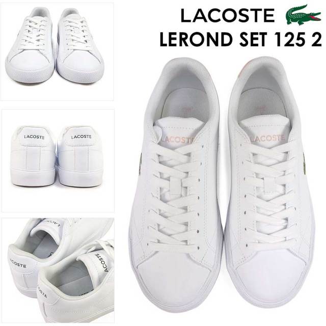 ラコステ スニーカー レディース 白 靴 レザー シューズ レロンド