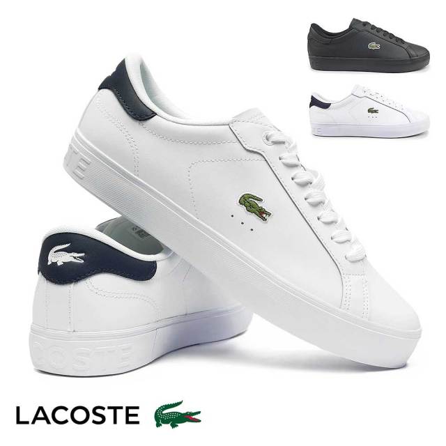 ラコステ本革スニーカー白　37 22.5〜23センチ新品未使用 正規取扱店 LACOSTE (ラコステ) SF00172 CARNABY EVO 0121 2