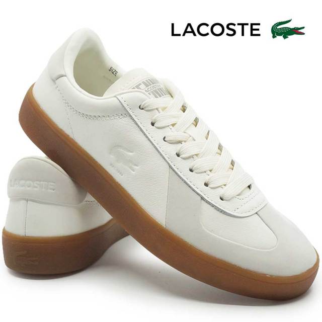 【決算セール】ラコステ スニーカー レディース BASESHOT PRO 126 5 SFA 51SFA0088 レザースニーカー 26春夏新作 LACOSTE