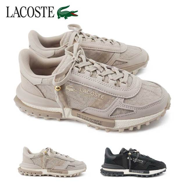 【秋トレンド先取りセール】ラコステ スニーカー レディース ELITE ACTIVE 2262 SFA 52SFA0065 エリート アクティブ 26秋冬新作 LACOSTE 