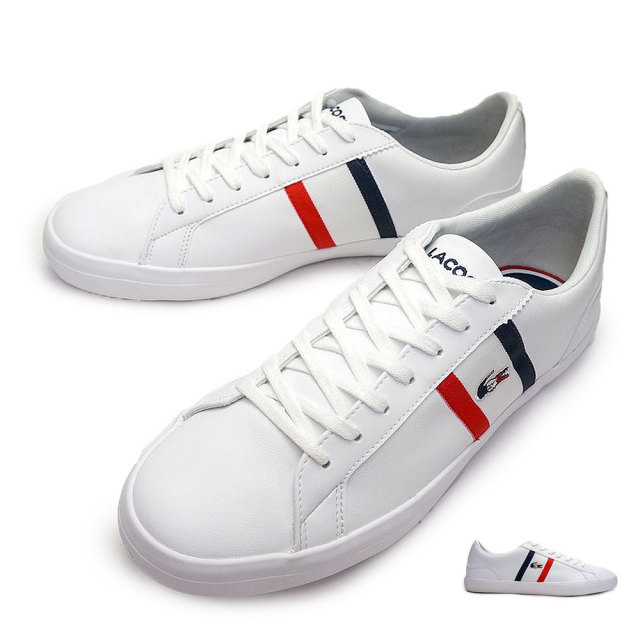ラコステ スニーカー メンズ レザースニーカー ルロン Lerond Cam044l Lacoste Lerond Tri 1 マイスキップ