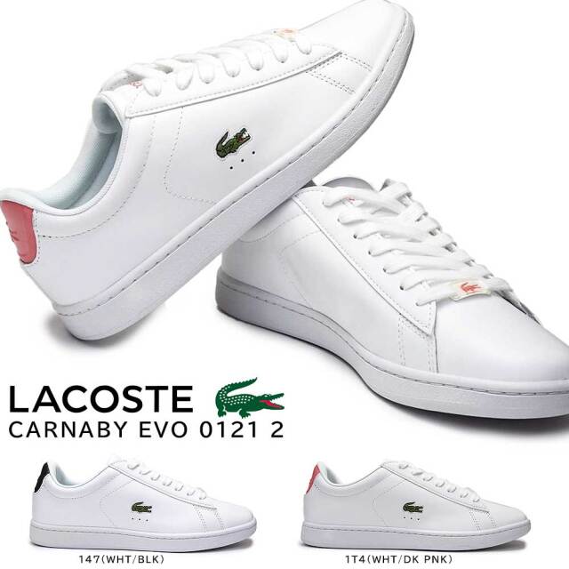 ラコステ スニーカー レディース レザー Sf カーナビー エボ 0121 2 テニスシューズ Lacoste Carnaby Evo 0121 2 マイスキップ