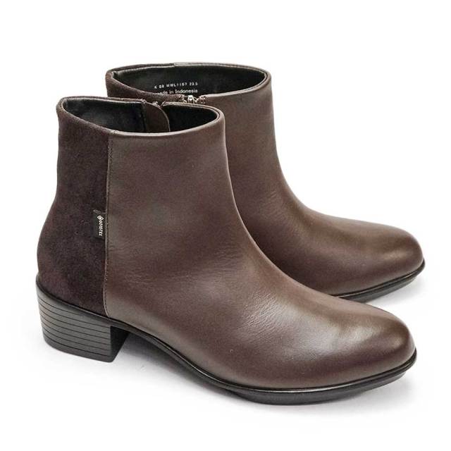 マドラスウォーク レディース ショートブーツ 防水 防滑 MWL1107