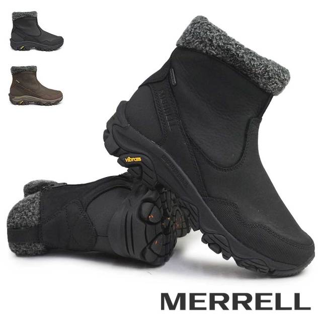 メレル レディース 防水 ブーツ コールドパック 3 サーモ MID ジップ ウォータープルーフ MERRELL COLDPACK 3 THERMO MID ZIP WATERPROOF