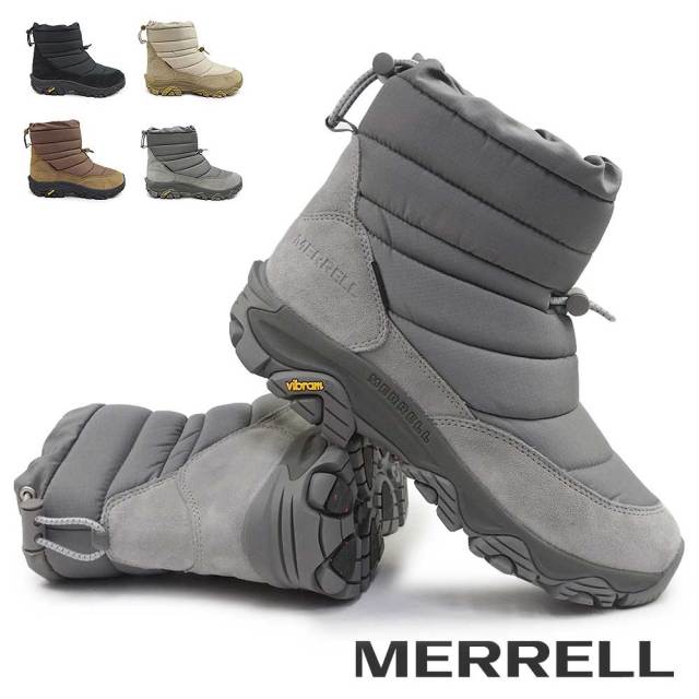 メレル 防水 ブーツ コールドパック 3 ゼロ サーモ トール ウォータープルーフ メンズ レディース MERRELL COLDPACK 3 ZERO THERMO TALL WATERPROOF
