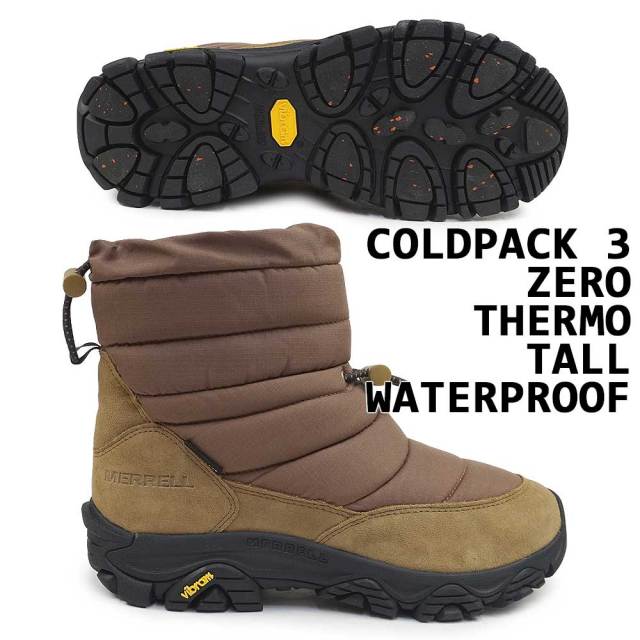 年末大感謝祭】メレル 防水 ブーツ コールドパック 3 ゼロ サーモ