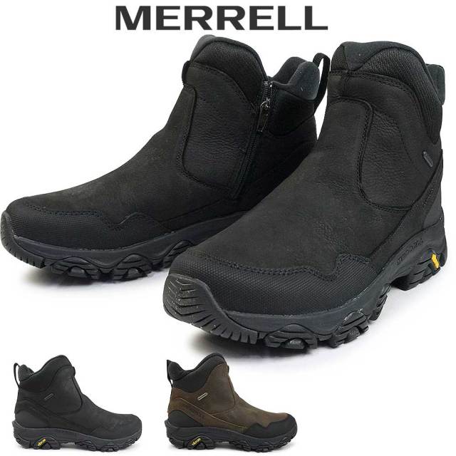 メレル メンズ ブーツ コールドパック 3 サーモ トール ジップ ウォータープルーフ 防滑 撥水 MERRELL COLDPACK 3 THERMO TALL ZIP WATERPROOF