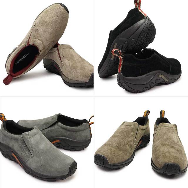 MERRELL スエード スリッポン 黒　EU33 JP21cm新品 夏物ラストSALE！】メレル メンズ スニーカー ジャングルモック