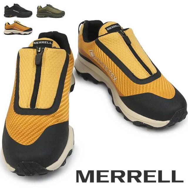 メレル メンズ 防水 モックシューズ モアブ スピード ストーム モック ゴアテックス MERRELL MOAB SPEED STORM MOC GORE-TEX