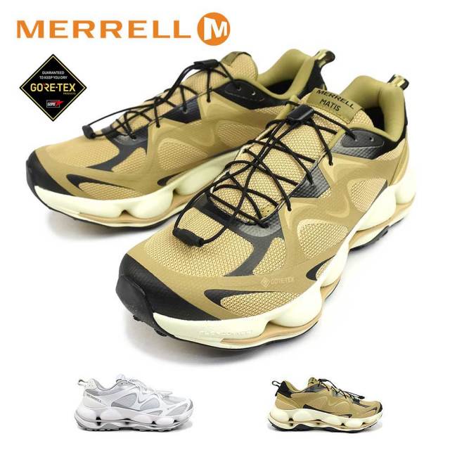 【夏物ラストSALE！】メレル 靴 メンズ ゴアテックス スニーカー スピードアーク マティス GTX ハイキング アウトドア MERRELL SPEED ARC MATIS GORE-TEX