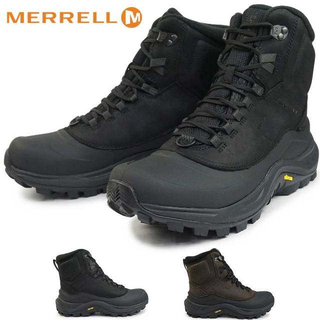 メレル メンズ ブーツ サーモ オーバールック 2 ミッド ウォータープルーフ 防水 防滑 MERRELL THERMO OVERLOOK 2 MID WATERPROOF