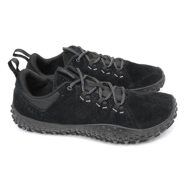 【オータムセール】メレル 靴 メンズ スニーカー ラプト スニーカー ベアフットシューズ ハイキング アウトドア スエード MERRELL WRAPT