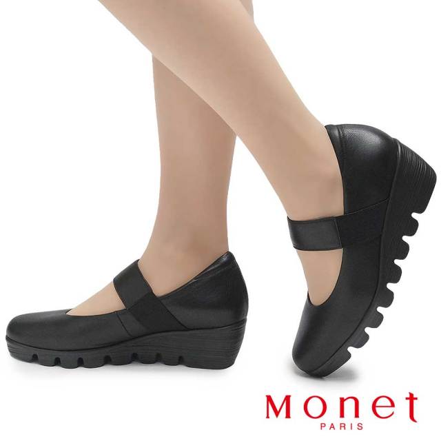 【年末大感謝祭】モネ 靴 レディース パンプス 211513 ベルトパンプス 日本製 3E 幅広 25秋冬新作 Monet