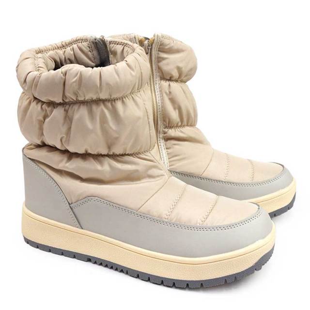 モズ スノーブーツ レディース MZ5291 防水 ショートブーツ ウィンター