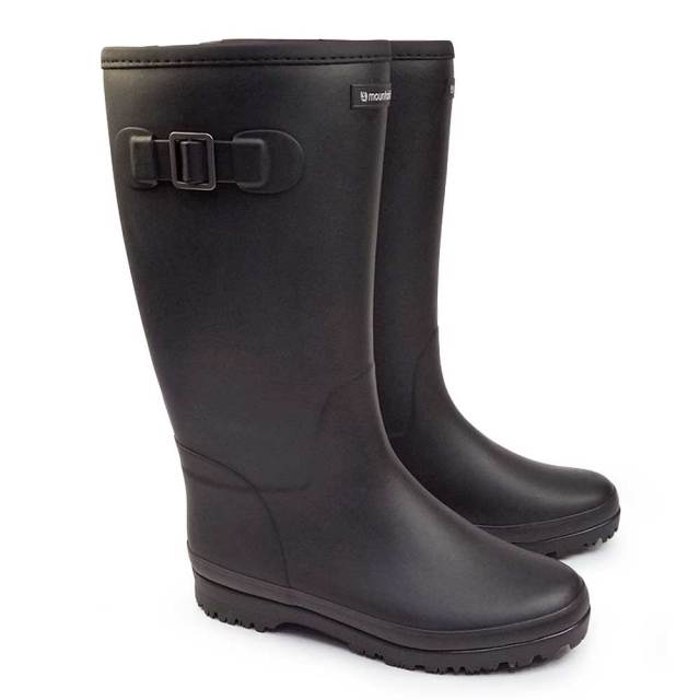 新品未使用M-U SPORTS ウィンターブーツ ブラック FVVO*ROCKSTA X F.V.V.O 厚底ハイトップミドルブーツ/スニーカー