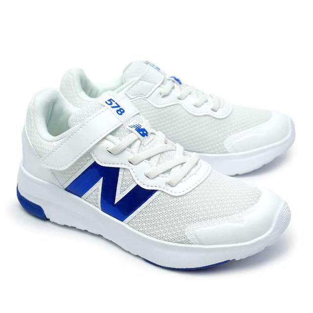 【年末大感謝祭】ニューバランス キッズ スニーカー PT578 OH シーズナルカラー ジュニア 子供靴 シンプル マジックテープ ゴムシューレース new balance25秋冬新作