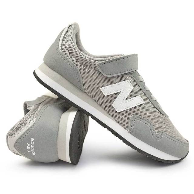 【ウィンターセール】ニューバランス キッズ スニーカー PV323 GR 定番カラー ジュニア 子供靴 シンプル マジックテープ new balance