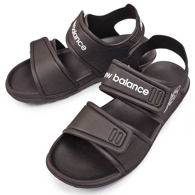 【夏物ラストSALE！】ニューバランス キッズ サンダル SYFSPS A1 ジュニア 軽量 シンプル マジックテープ スポーツサンダル new balance SPSD v1 Sandal A1