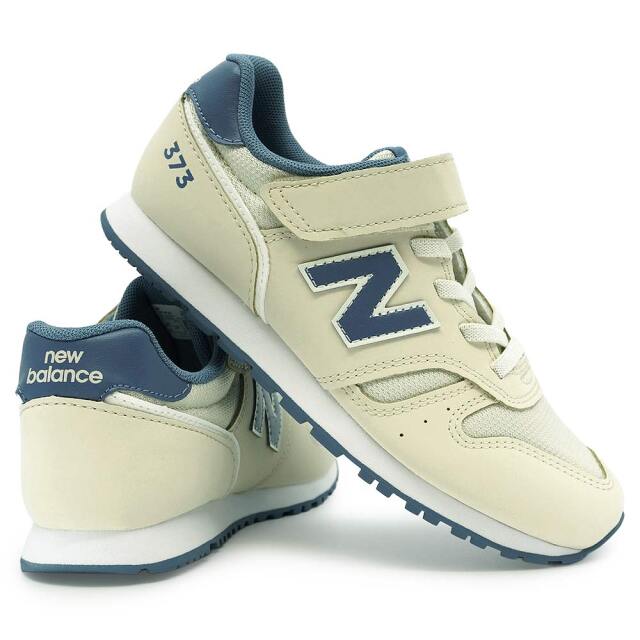 ニューバランス キッズ スニーカー Y373 75U 373 v2 Bungee with Top Strap ジュニア 子供靴 シンプル 面ファスナー 26秋冬新作 new balance 373 Bungee with Top Strap