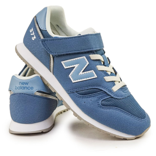 【年末大感謝祭】ニューバランス 373 キッズ スニーカー YV373 TK2 ジュニア 子供靴 シンプル マジックテープ 2new balance5年秋冬新作