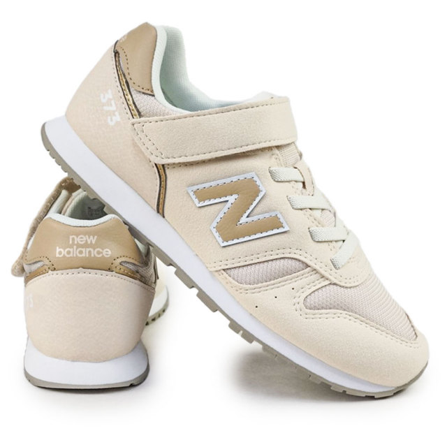 【ブラックフライデー】ニューバランス 373 キッズ スニーカー YV373 TM2 ジュニア 子供靴 シンプル マジックテープ new balance 25年秋冬新作