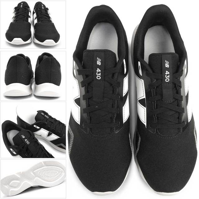 ニューバランス メンズ スニーカー ME430 RK3 軽量 幅広 ロゴ new