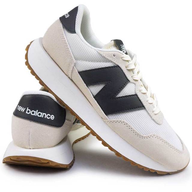 New Balance スニーカー ホワイト/ブラック／ベージュ25センチ　美品 precious-place_4372