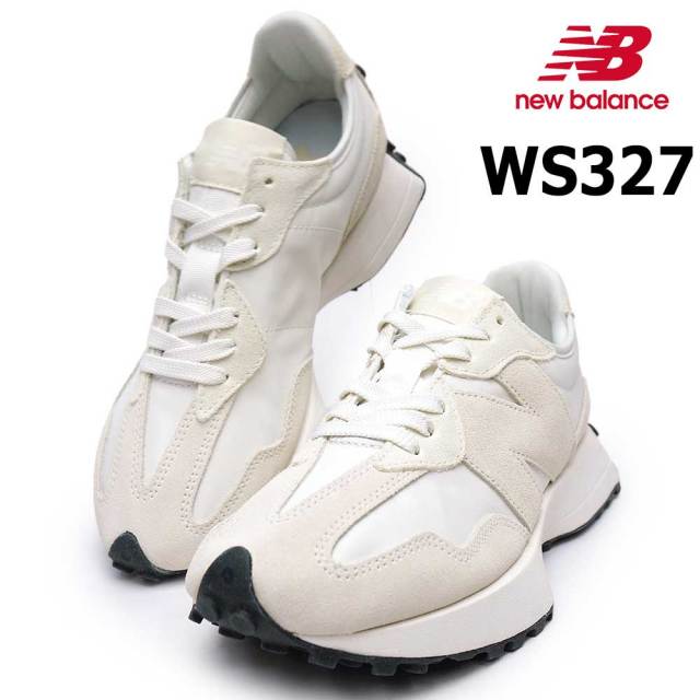 New Balance WS327SFC スニーカー 24cm ホワイト NEW BALANCE(ニューバランス) / MUNSELL WHITE/スニーカー/24cm