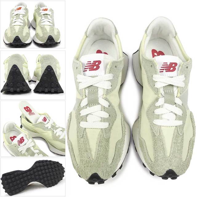 【関税込み】New Balance カーキ 327 スニーカー ☆関税込☆New Balance☆WS327 スニーカー WS327DC☆22-25cm