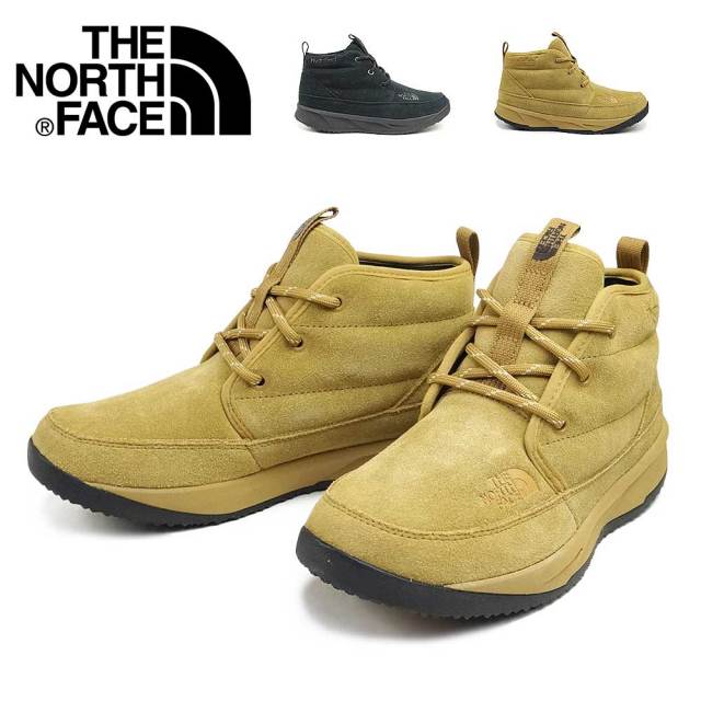 ザ ノースフェイス レディース 防水ブーツ ヌプシ チャッカ ウォータープルーフ スエード NFW52484 透湿 THE NORTH FACE W Nuptse Chukka WP Suede