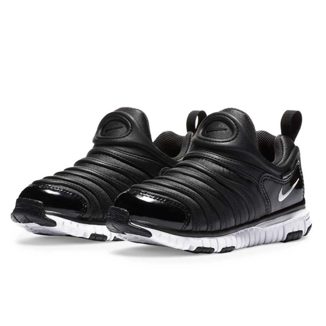 【夏物ラストSALE！】ナイキ 子供 スニーカー 343738 ダイナモフリー PS ジュニア スリッポン 軽量 NIKE DYNAMO FREE PS